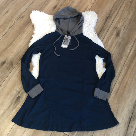 NWT Le Vonfort Tunic Hoodie - Picture 1 of 7